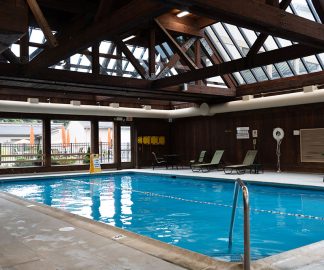 Indoor pool area